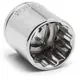 Apex CDS84N 1/2 inches Drive 12 Point Standard Metric Socket 24mm
