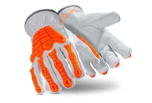 Hexarmor 4067-XXXL (12) 3X Chrome SLT Buffalo Leather And TPR Cut Resistant Gloves