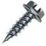 Malco HW8X11/2ZW Zip-In HW8X11/2ZW Self-Piercing Sheet Metal Screw #8