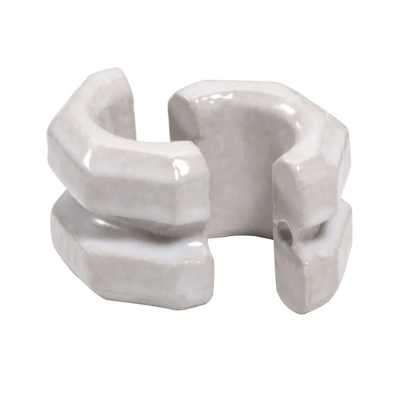 Topaz V22 Victor Split Knob, Glazed Porcelain, 1 inches