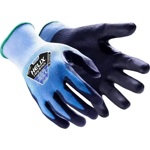 Hexarmor 3020-S (7) Helix 15 Gauge High Performance Polyethylene And Polyurethane Cut Resistant Gloves Small