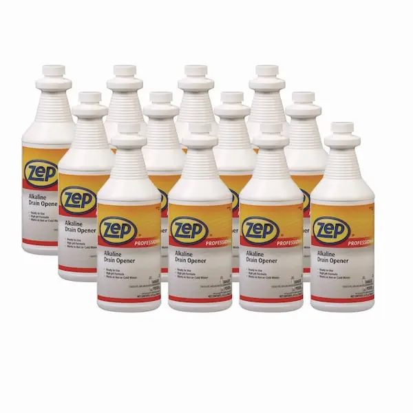 Zoro 1041423 Alkaline Drain Opener Quart Bottle
