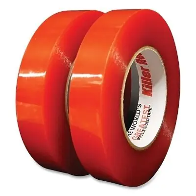 Bron Tapes 106469 Killer Red Double Sided Tape 0.75 in W x 36 yd L