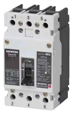Siemens HEG3B050L BRKR HEG 50A 3P 480V
