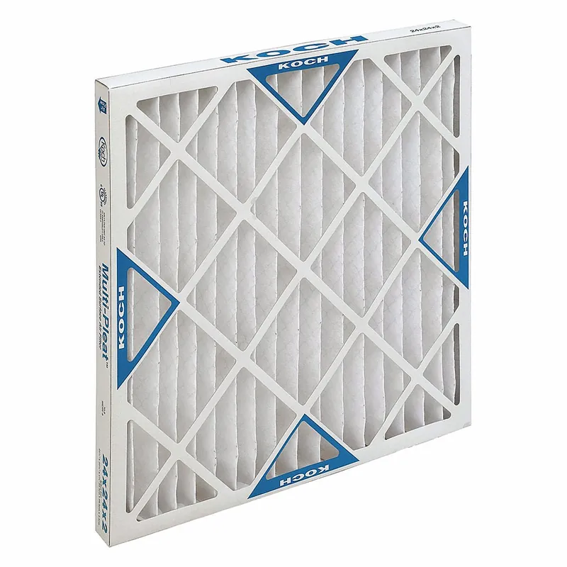 Koch Filter 102-700-019 Multi-Pleat XL8-SC Fiber MERV 8 Filter 20 x 20 x 2 in.