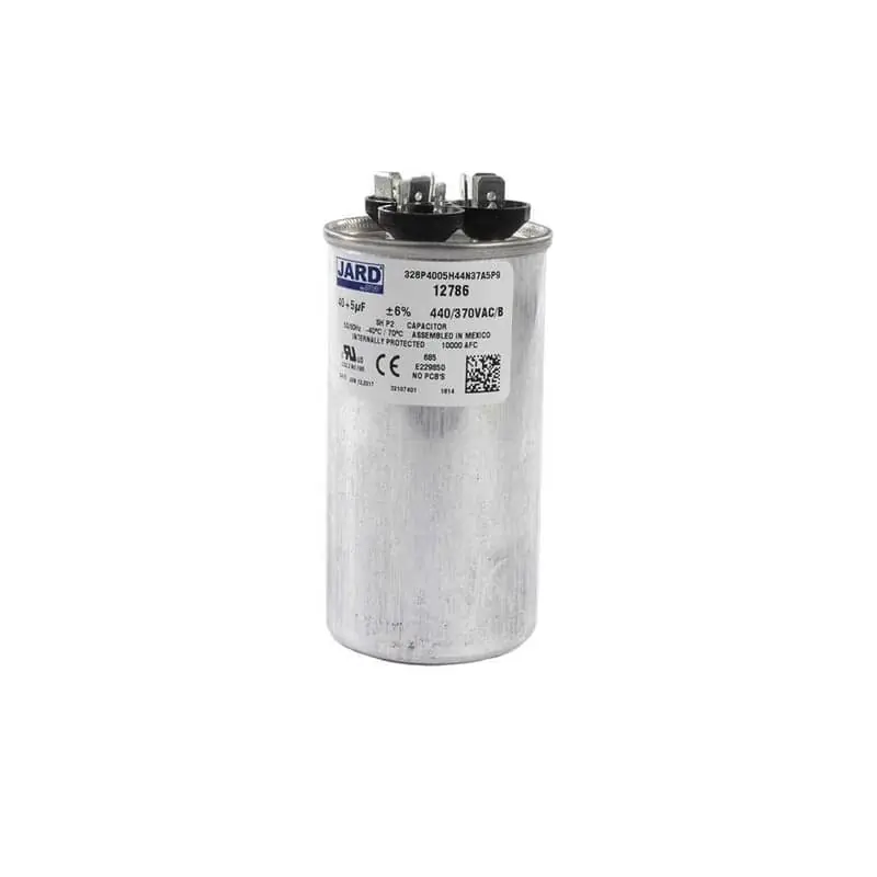 Goodman PPS540440RD 40/5 MFD 440V ROUND STD DUTY C REPLACEMENT GDMCAP050400440RTP