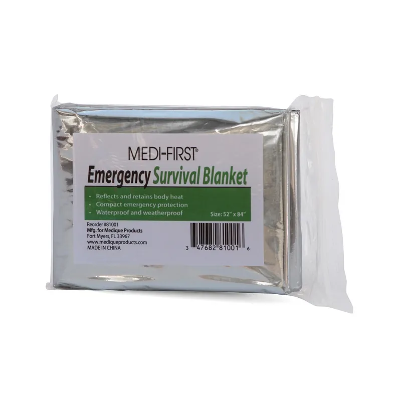 Dukal 81001 Medique Emergency Fire and Rescue Blanket (52 in x 84 in)