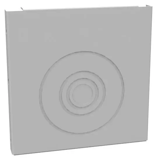 Milbank 66GE-NK Wireway End Type 1 6x6 Screw Cover