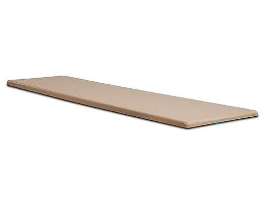 Zodiac Pool System 66-209-596S10T Frontier III Diving Board with Matching Tread Taupe 6 feet