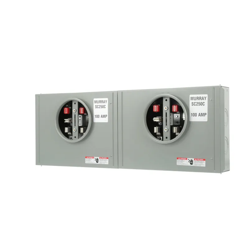 Siemens SC250C 2-Position Gangable Low Voltage Residential Unbussed Meter Socket 300 VAC 80 A