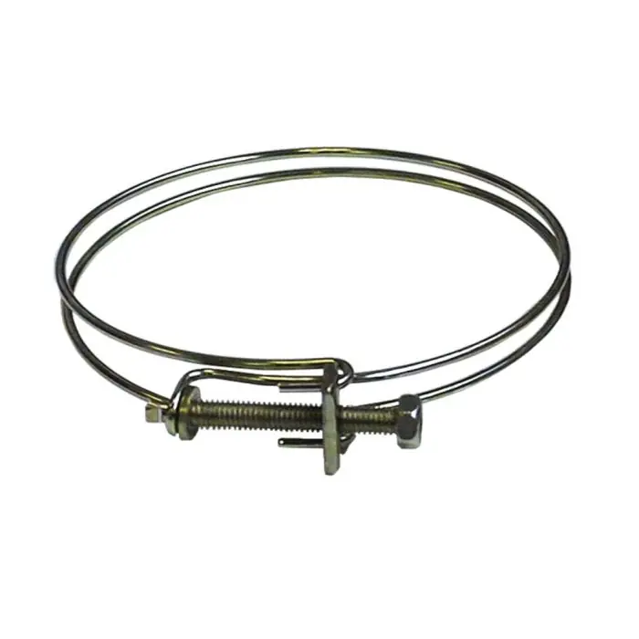 Powermatic JW1317 Wire Hose Clamp, For Use With Dust Collectors, 2 Ring, 4 in