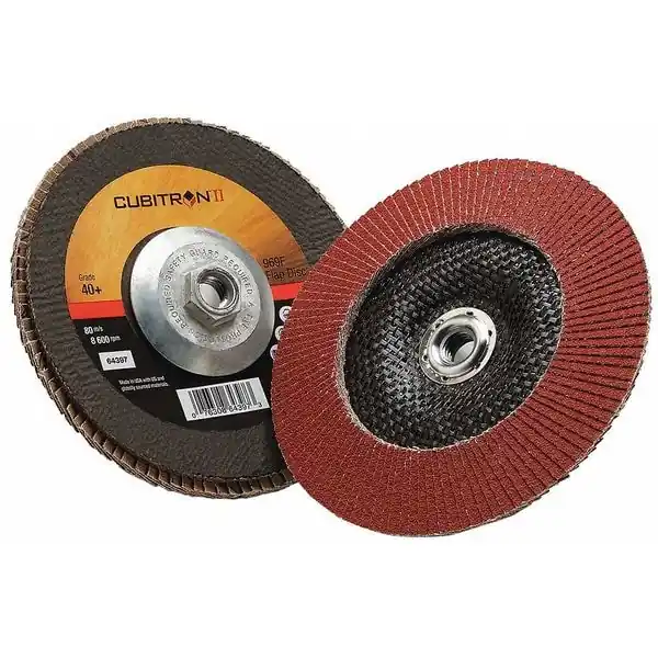 Cubitron 7100104905 7 x 5/8-11 40+ Grit 969F T29 Cubitron II Flap Disc