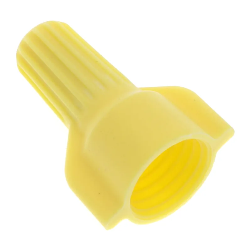 Ideal WT51-B yel twistconn bg500 (500-pack)