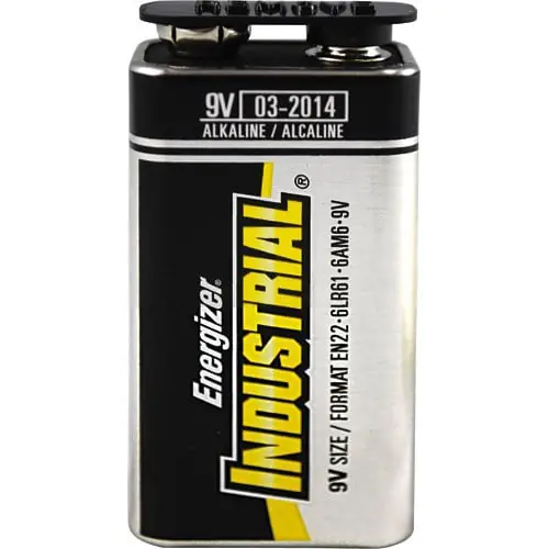 Mars M79405 Battery Alkaline 9 Volt