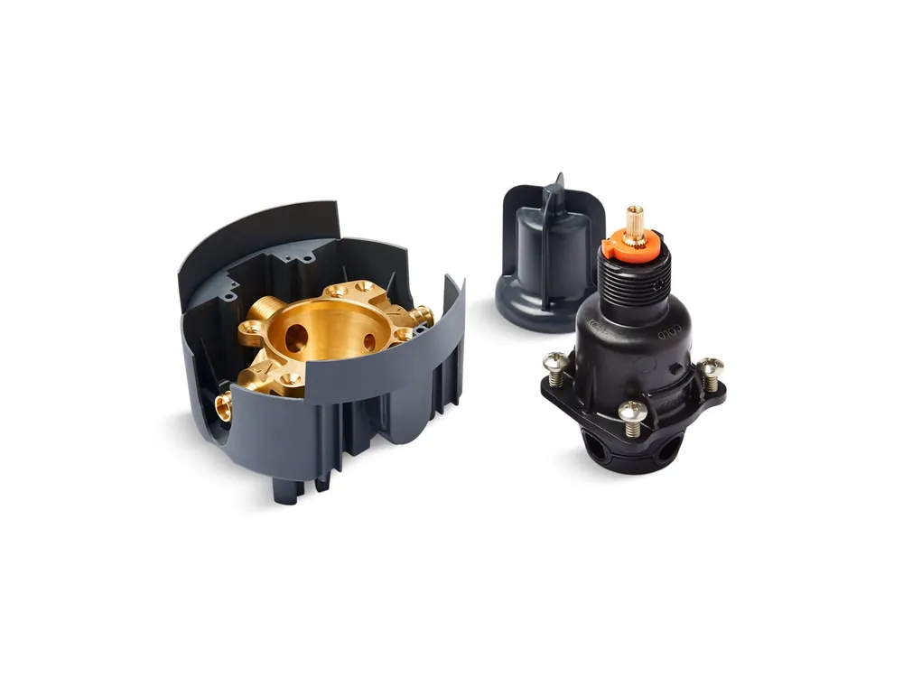 Kohler 8304-PXPF-NA Rite-Temp Pressure-balancing Valve Body and Cartridge Kit with PEX Crimp Connections