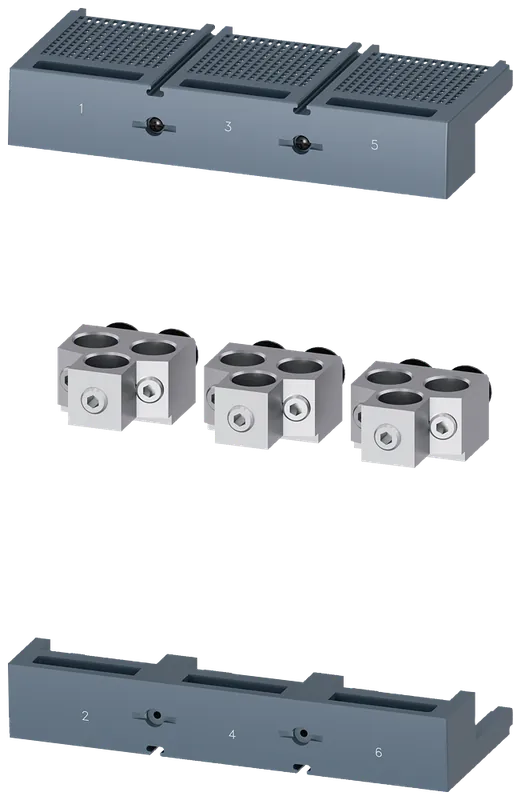 Siemens 3VA9673-0JB32 Low Voltage 3Va Circuit Breaker Accessory 400Kcmil