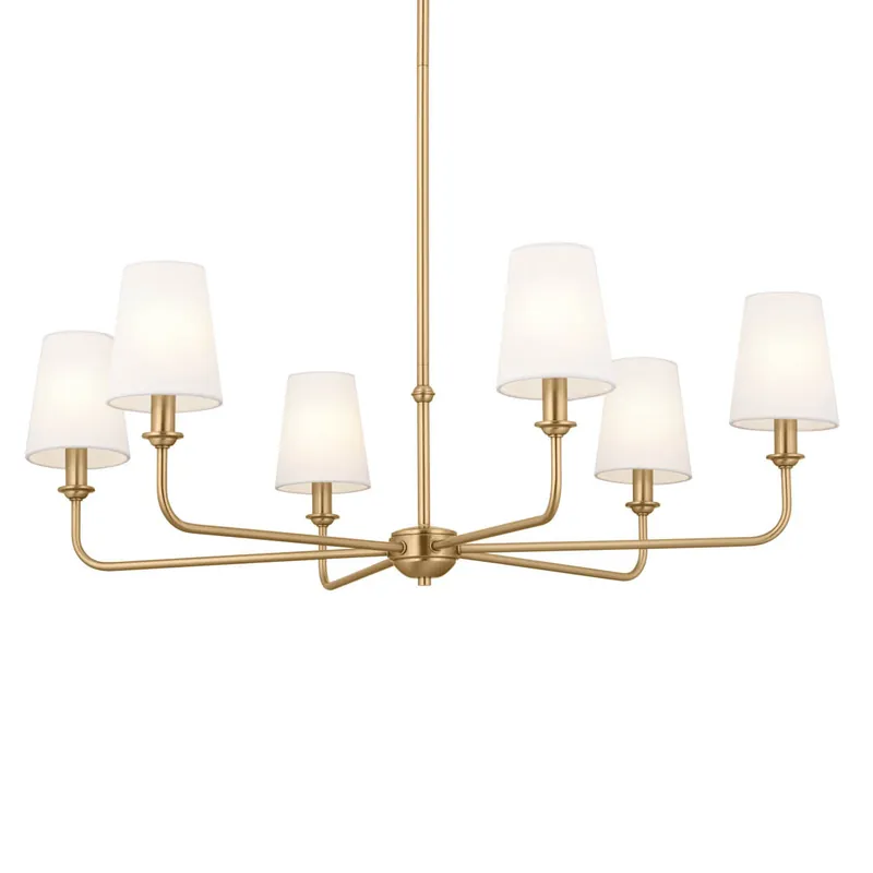 Kichler 52516BNB Cvr Chand 6Lt