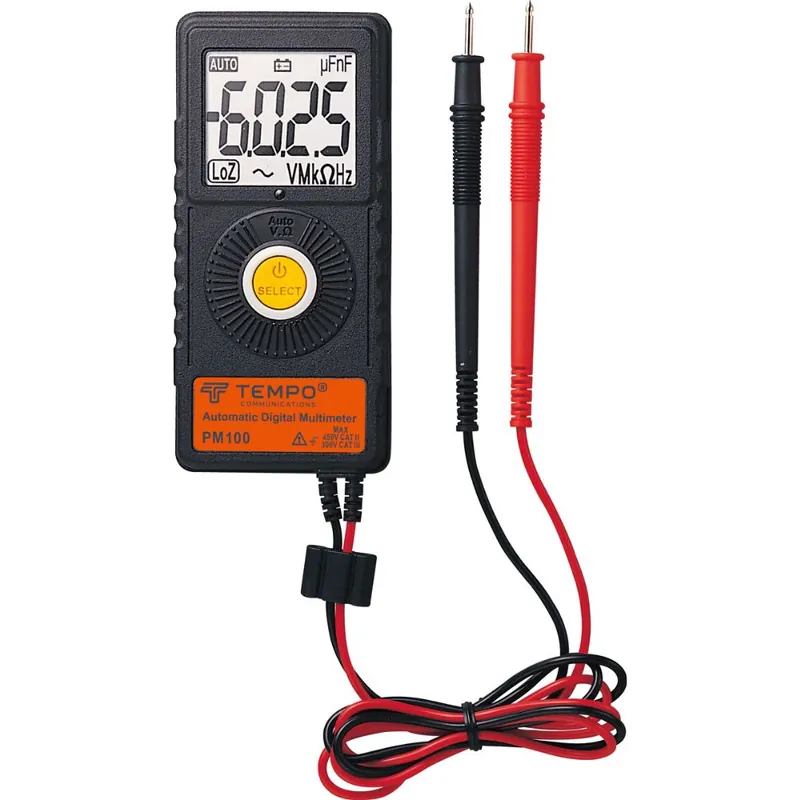 Tempo Communications PM-100 Multimeter Pocket PM100
