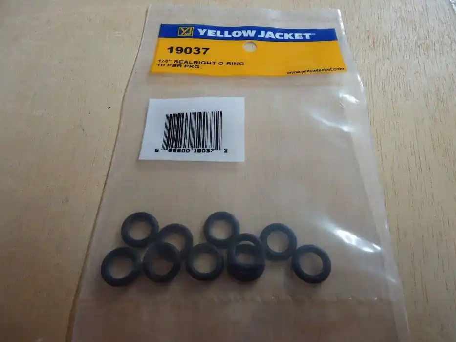 Yellow Jacket 19037 Sealright O-Ring 1/4 inches (10ct)