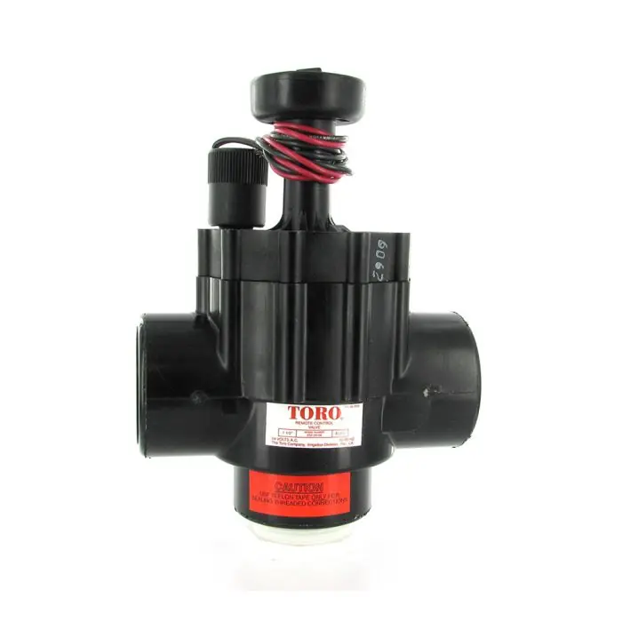 Toro 252-26-06 Electric In-Line/Angle Valve with Flow Control 1.5 inches NPT