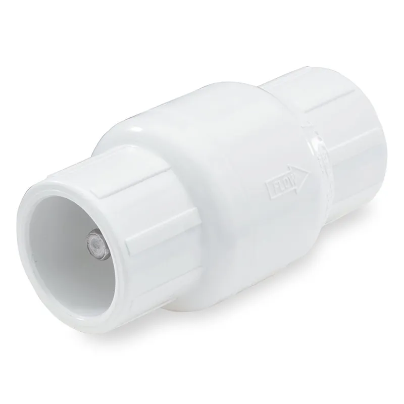 Nds 1011-20 2 inches pvc s by s 7 inches length spring check valve