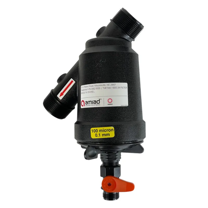 Amiad 010002-000037 Filter In-Line/WYE 1 in. MIPT 155 Mesh