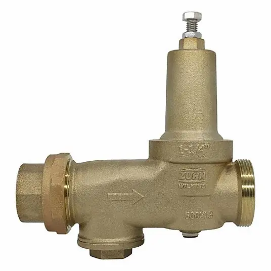 Wilkins 114-600XL3HR Pressure Reducing Valve: FNPT x FNPT, 1 1/4 in Pipe Size, 60 psi to 125 psi