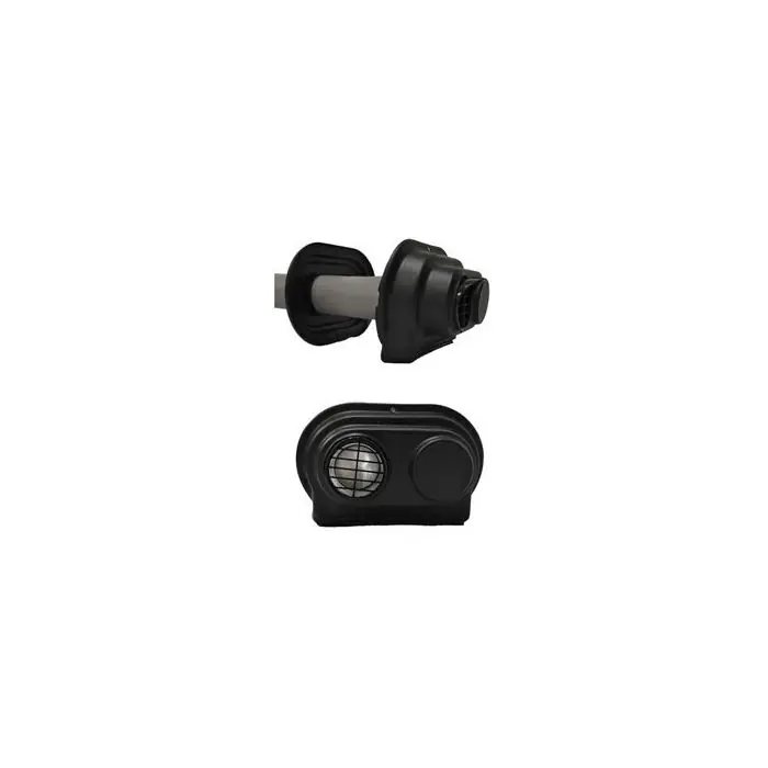 Centrotherm 250407103190 innoflue low profile wall termination 3 in