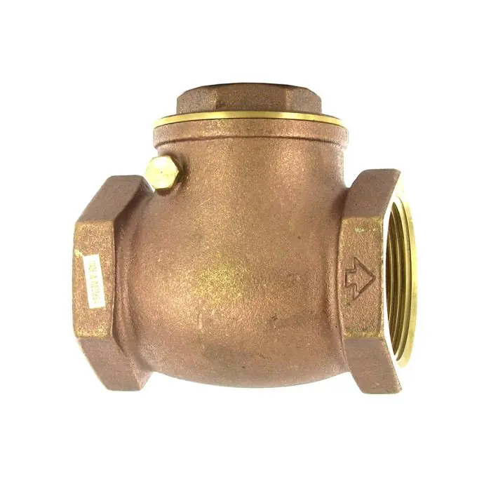 Aqualine CV-150 Swing Brass Check Valve 1-1/2 in. Replacement MPN