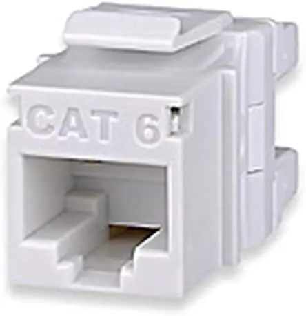 Signamax KJ458MT-C6C-OR MT-Series CAT6 Keystone Jack, T568A/B Wiring 25-Pack