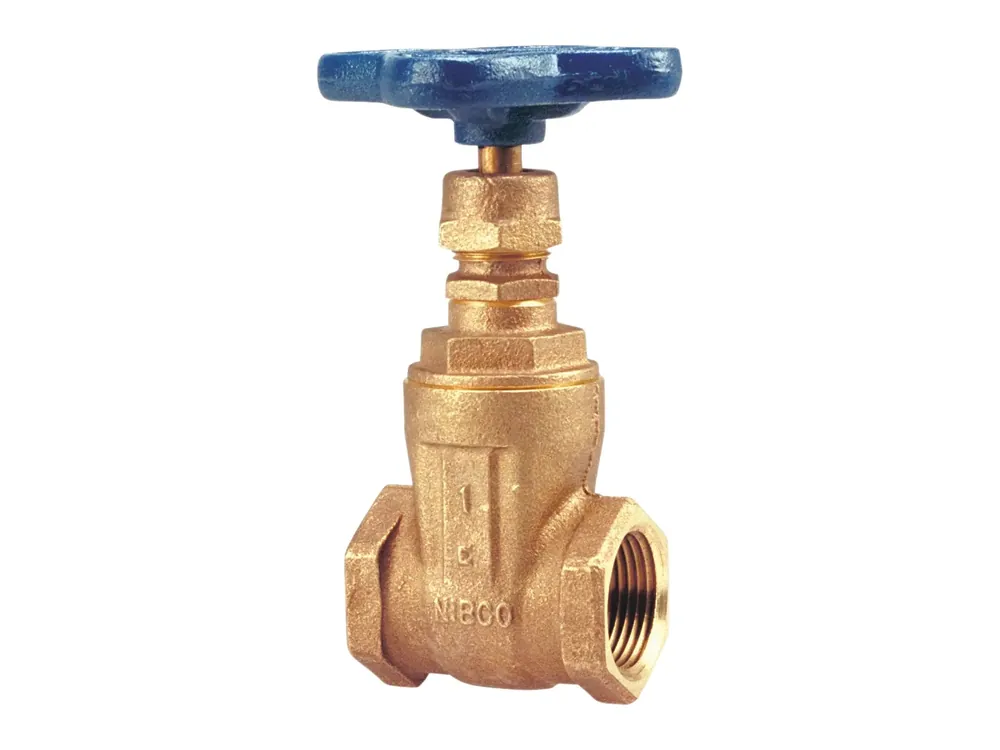 Nibco NL0J24A Gate Valve Bronze 1 in. T-113-BHW