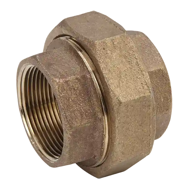 Aqualine BU-100 Union 1 inches lead free bronze standard union