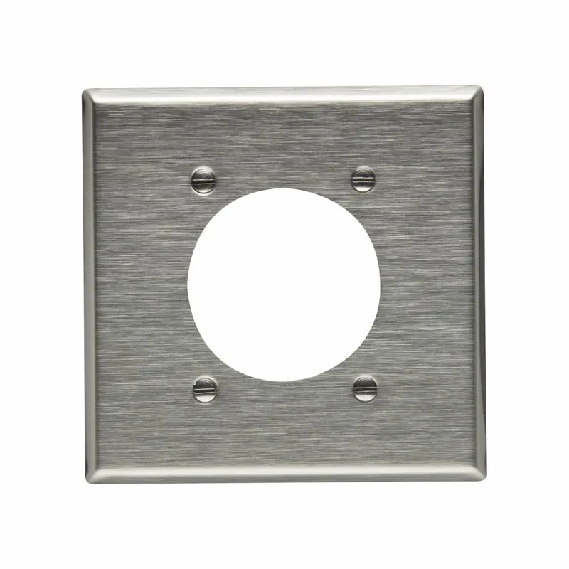 Eaton 93227-BOX Receptacle Wall Plate 2 Gangs