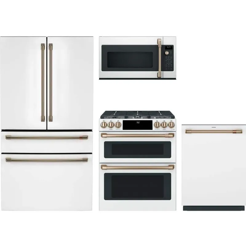 Ge Appliances CDT858P4VW2 CustomFit ENERGY STAR Smart Dishwasher 44 dBA