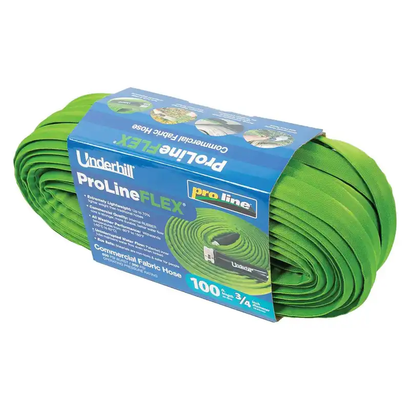 Underhill H75-025PRO-FLEX ProLine Flex Commercial Fabric Hose 25 ft