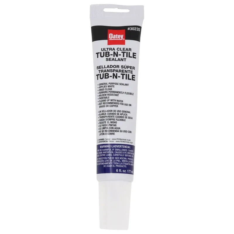 Oatey 30235 Tub & Tile 6 oz Caulk