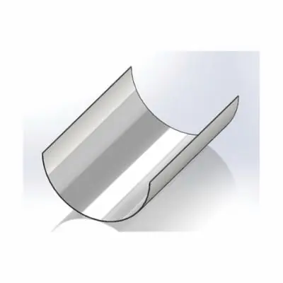 Empire Industries 167G0300 Pipe Insulation Protection Shield 3-1/2 inches ID x 12 inches