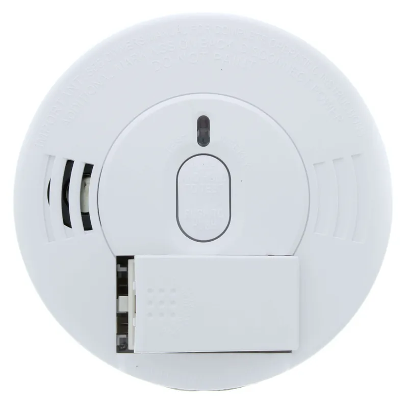 Kidde 21006376 Smoke Detector Alarm, Tamper-Resistant, Ionization Sensor, 120 VAC, 9 VDC Battery Backup, 10 foot Detection