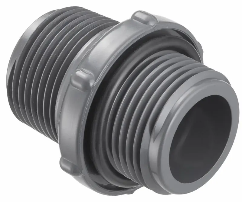 Spears MA8306-010 1 PVC Manifold Nipple MPTXMPT W/O-Ring