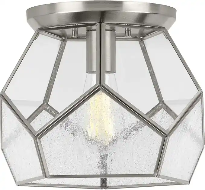 Progress Lighting P3868-09 Cinq Collection One-Light 12 inches Flush Mount