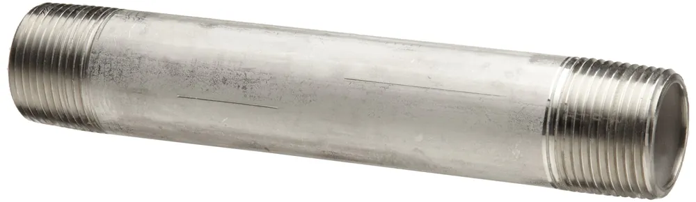 Merit Brass 6002-600 Pipe Nipple 1/8 in x 6 in L MNPT
