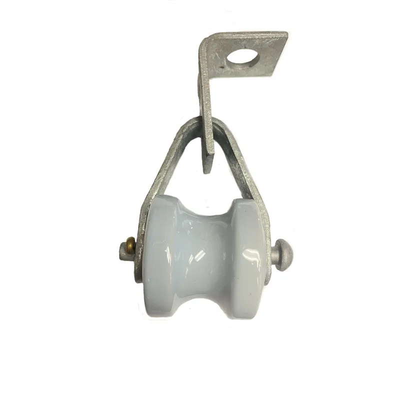 M&W Electric MW4170 Insulated Swinging Clevis with Spool Insulator 6-7/16 In. Extension Hot Dip Galvanized