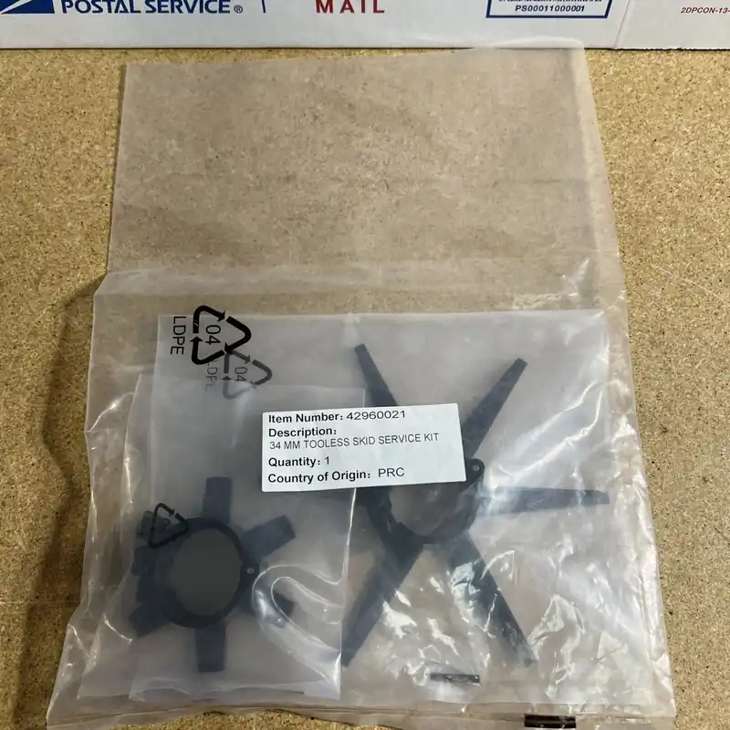 Milwaukee 42-96-0021 34 mm Toolless Skid Service Kit