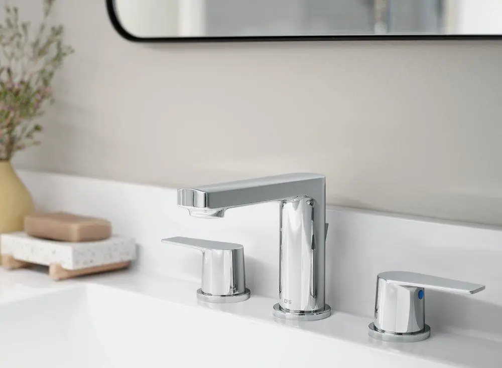 Cleveland Faucets 40606 Slate Two Handle Widespread Bathroom Sink Faucet
