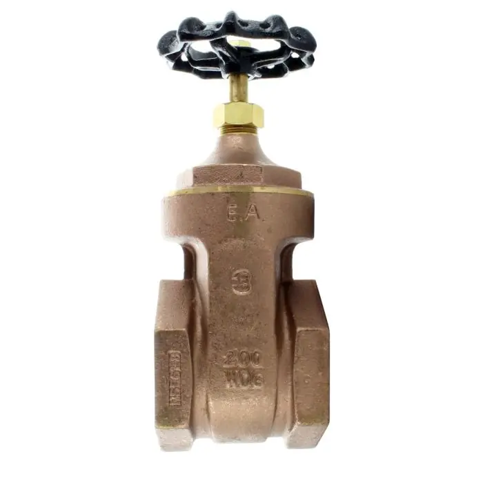 Aqualine BGV-300 Brass Gate Inline Valve 3 in. FPT
