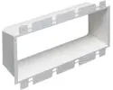 Arlington Industries BE4 Wall Plate 4-Gang Box Extender