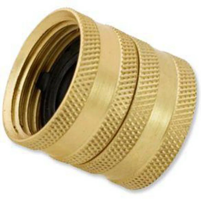 Aqualine HPF7 Brass Hose Fitting 3/4 in. FHT 4 Pack