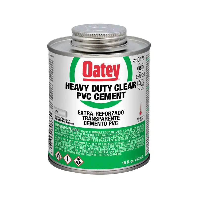 Oatey 30876 heavy bodied heavy-duty PVC cement 16 oz