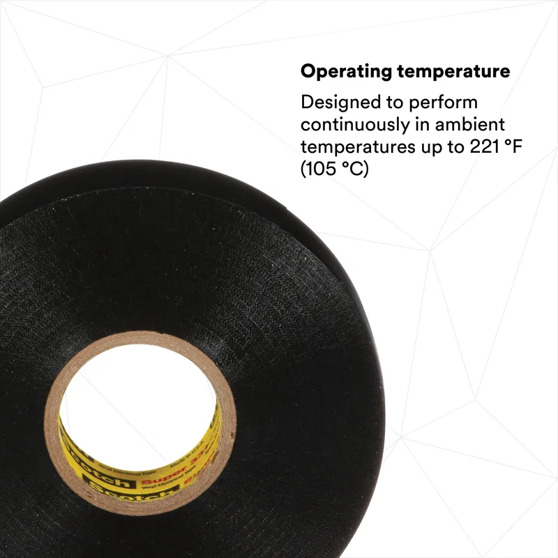 3M 33+-3/4X76FT-1 Scotch Super 33+ Vinyl Electrical Tape 3/4 inches x 76 feet