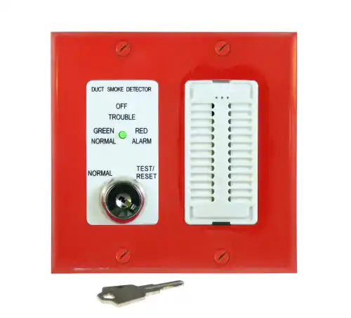 Air Products And Controls MSR-50RKA/R Control w/ Sounder Assembly, Red Double Gang Plate